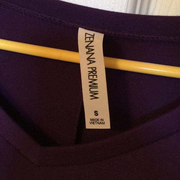 ☂️Dark Purple Zenana Premium Swing Dress☂️ - Picture 4 of 4